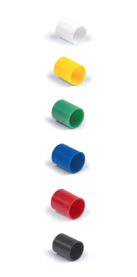 Couvercles en differents couleurs ...